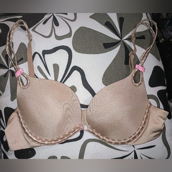VS Beige Push Up Bra 32A New* - Picture 3 of 10